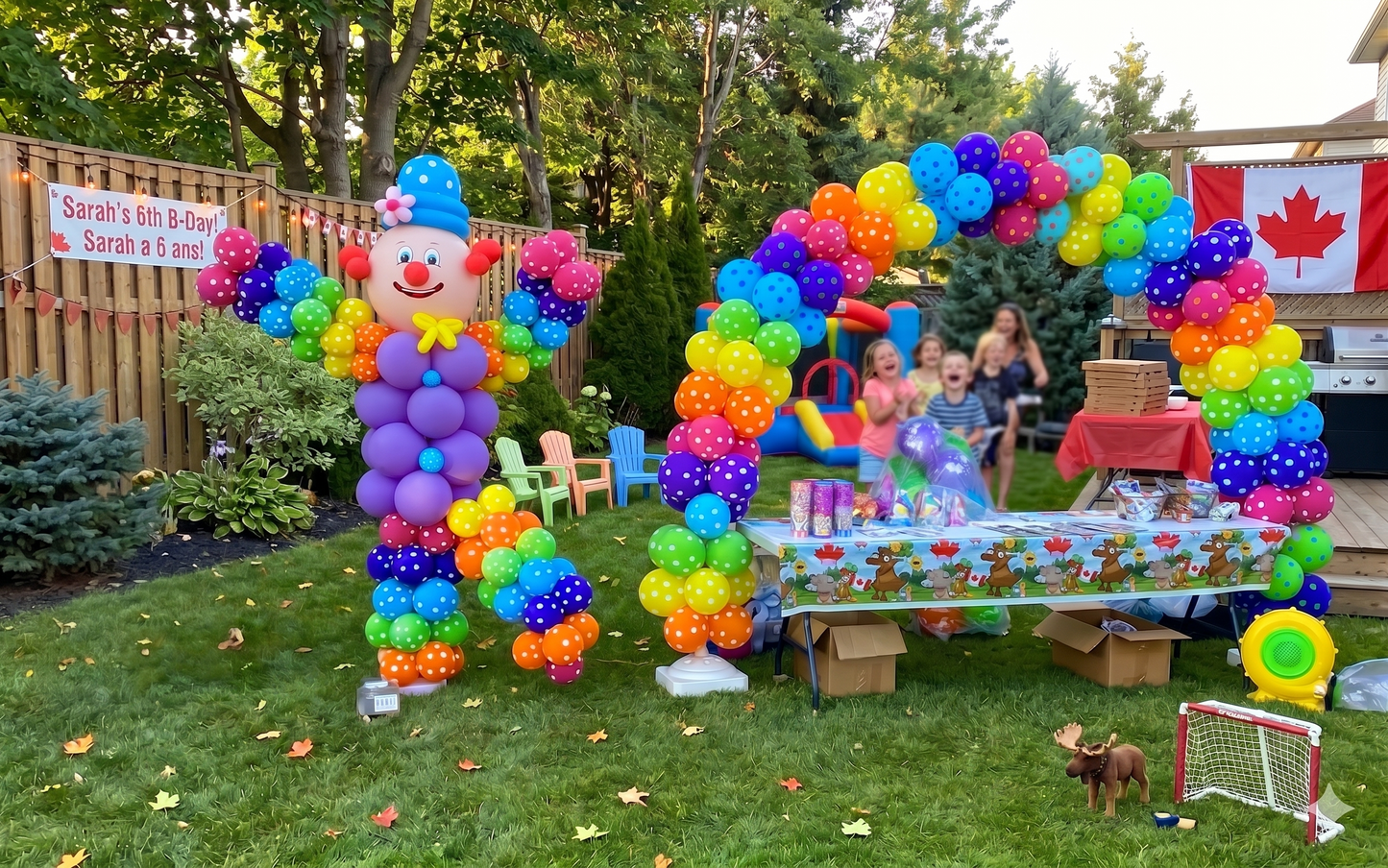 Carnival Balloon Arch