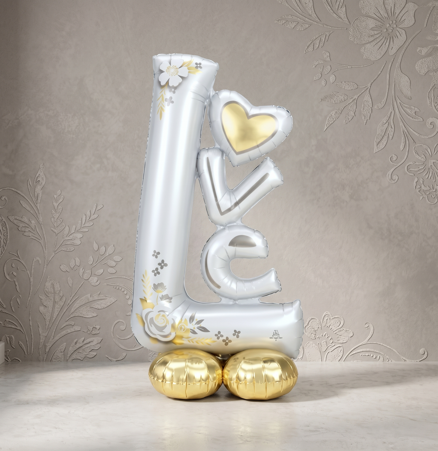 Free-Standing Love Balloon