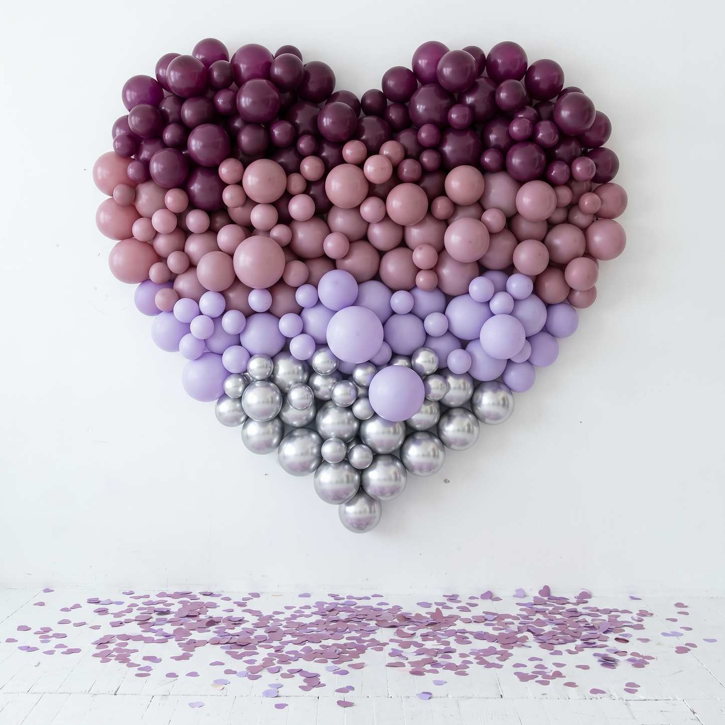Balloon Heart Wall