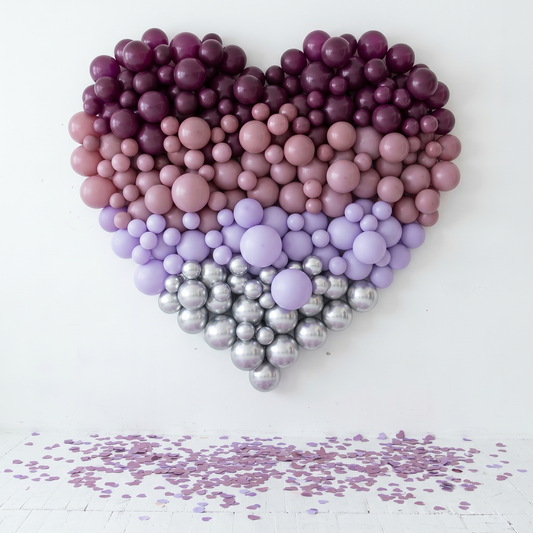 Balloon Heart Wall