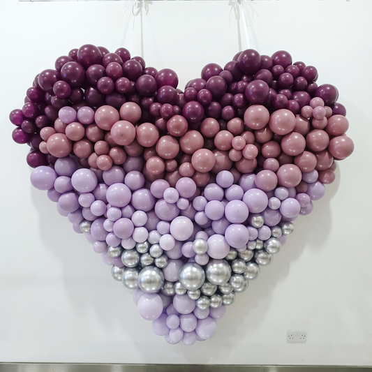 Balloon Heart Wall