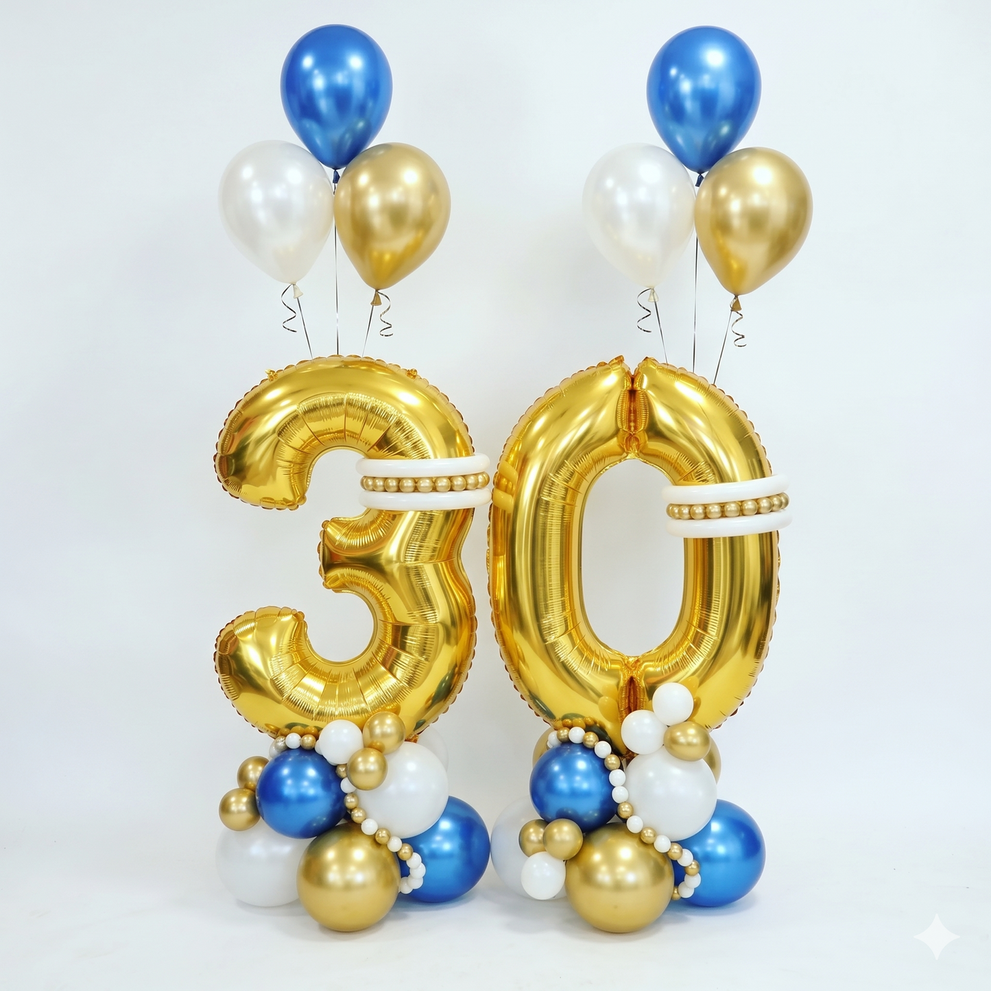 Balloon Numbers Stand (Helium-Filled)