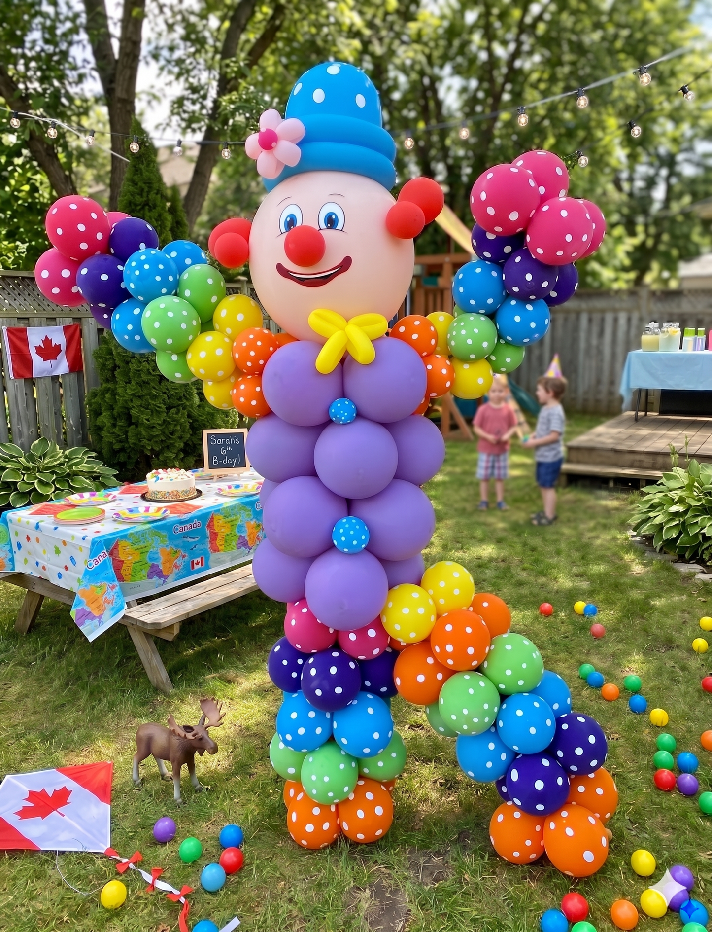 Carnival Balloon Arch