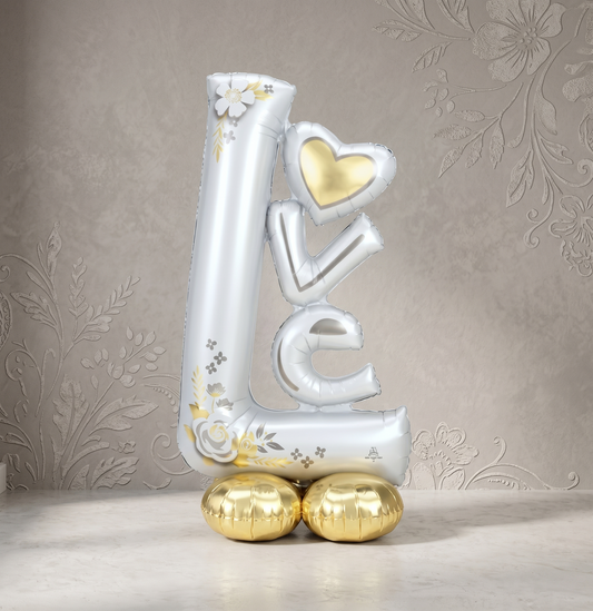 Free-Standing Love Balloon
