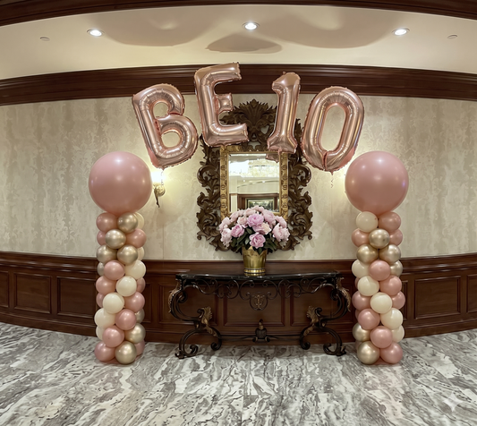 Branded Letter Arch