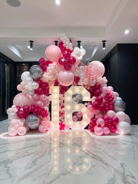 Marquee Number Day Rental