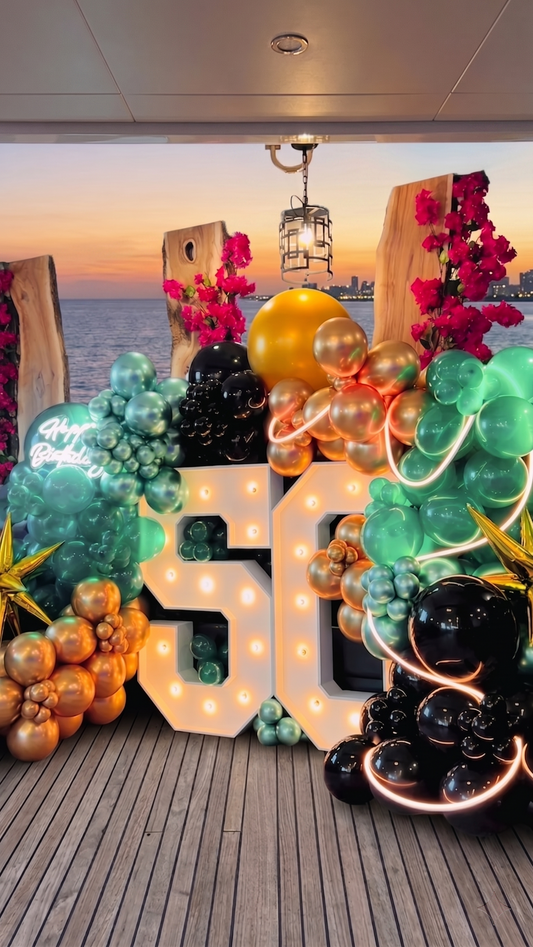 Marquee Number Day Rental