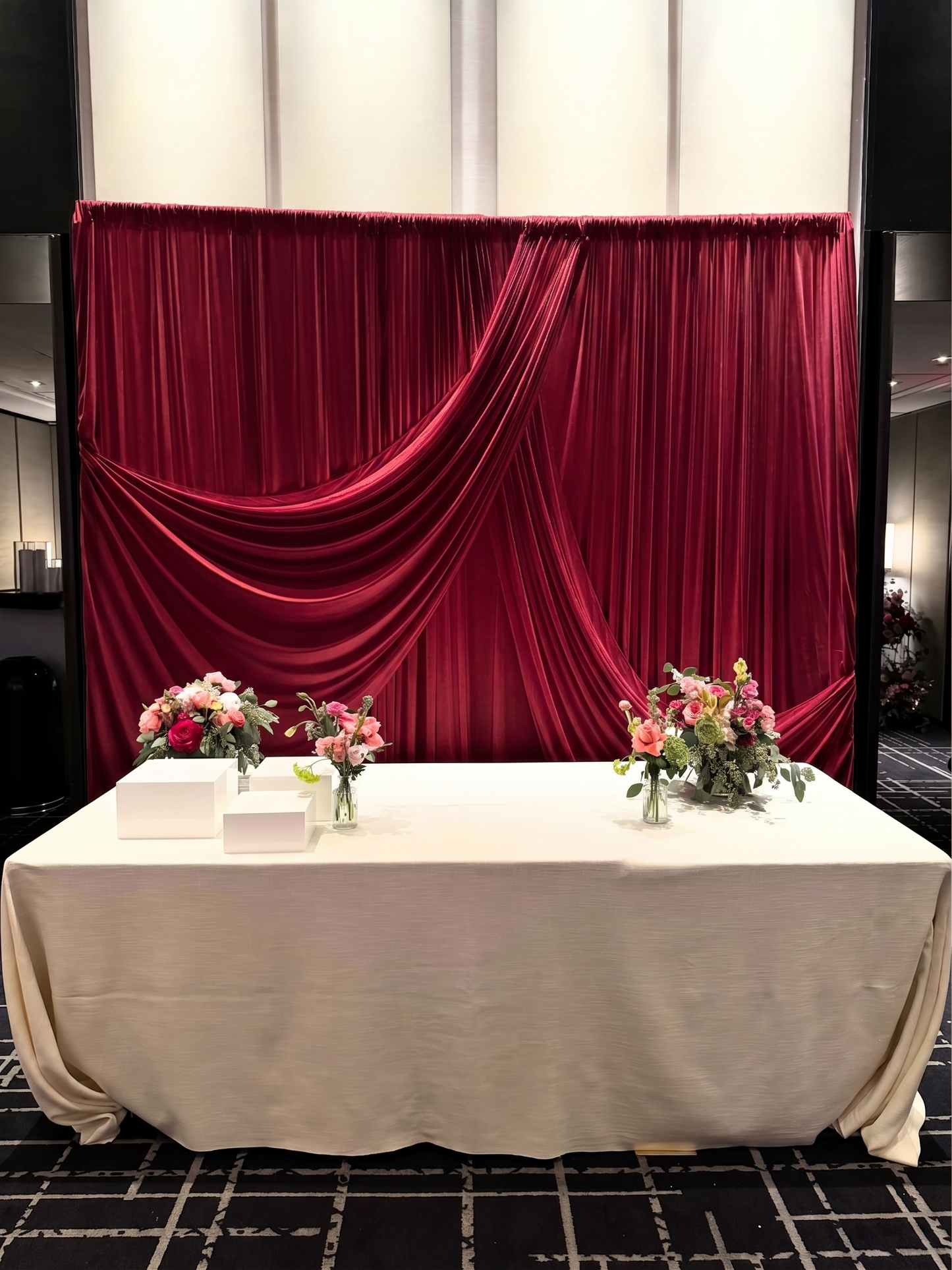 Material Backdrop Rental (10x10)