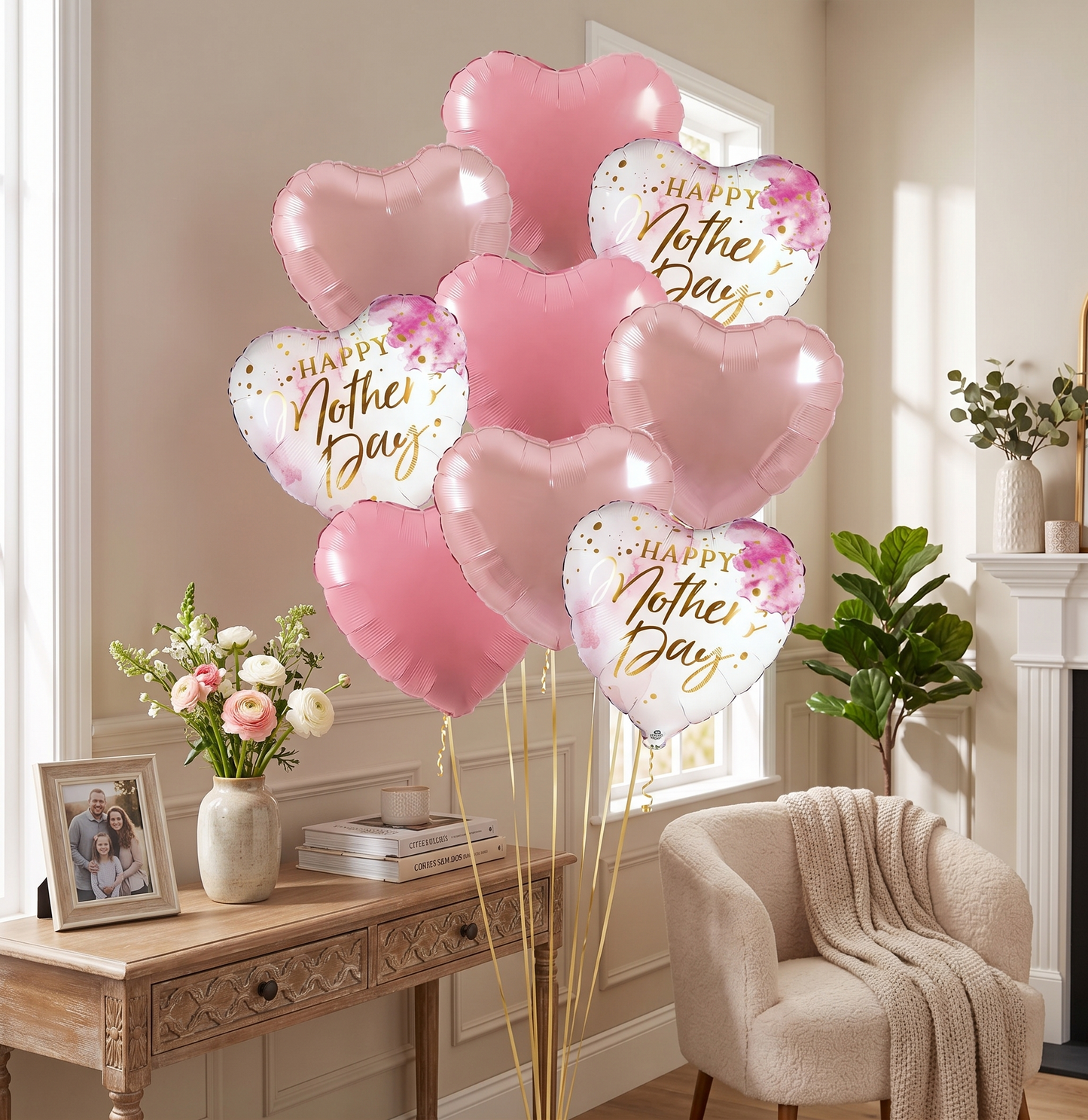 Mother's Day Hearts