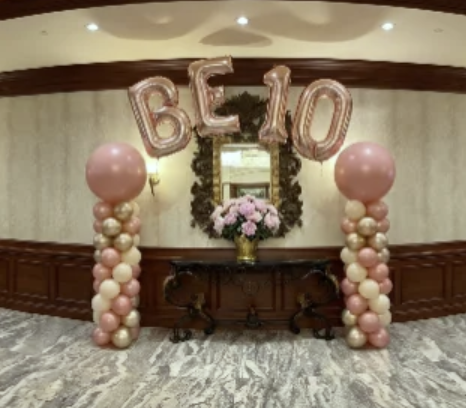 Branded Letter Arch