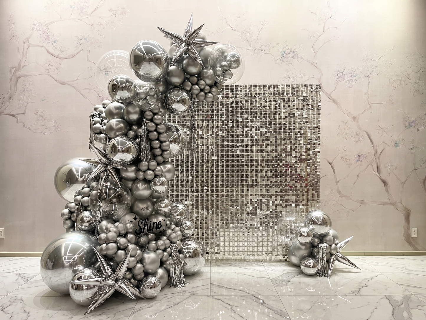 Shimmer Wall Backdrop (8x8)