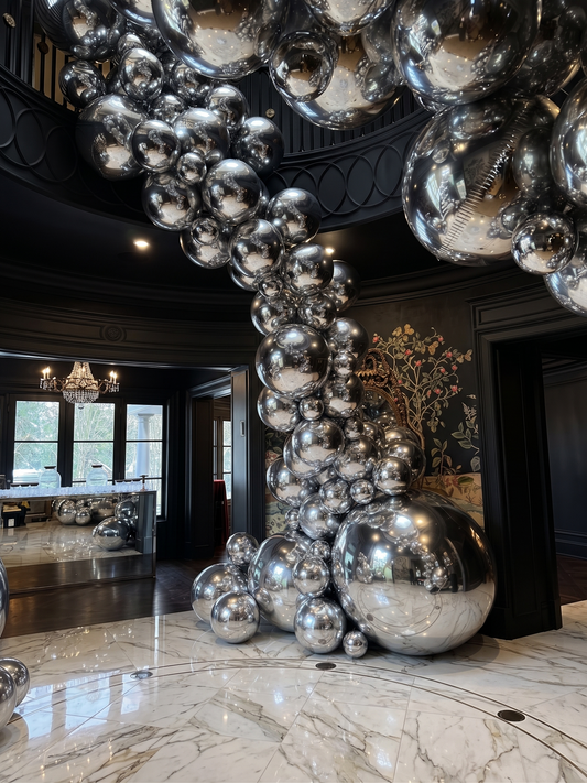 Sphere Waterfall Installation