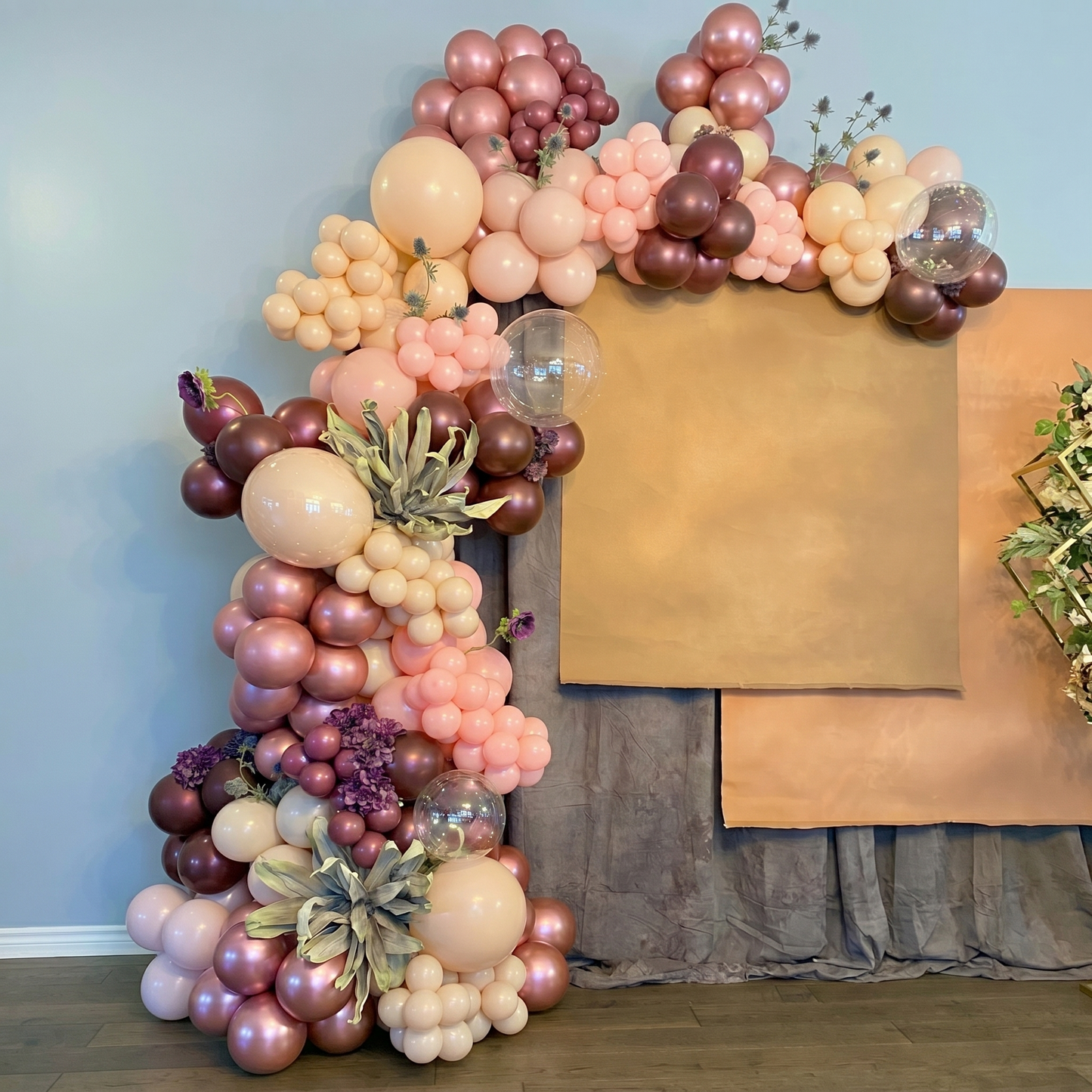Spring Floral Balloon Garland